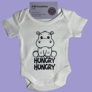 Baby Onesie - Hungry Hungry