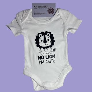 Baby Onesie - No Lion I'm Cute